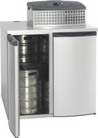 Réfrigérateur pour fût à bière verzinktes Stahlblech für 8 KEG Fässer