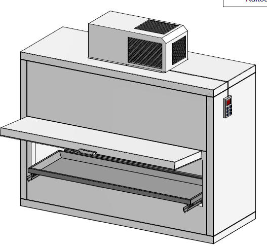 Leichenkühlzelle Querbeschickung 