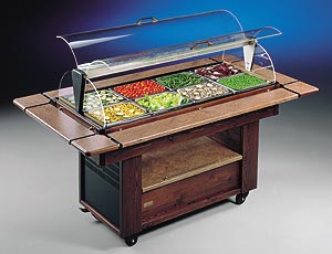 REFRIGERATED CLOSED SALAD BAR UNIT - Salad Bar Line