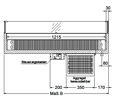 Kühlwannen Umluft Kühleinbauwannen Kühlmulden Kühlwanne Kühleinbauwanne