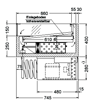 Kühlwannen Umluft Kühleinbauwannen Kühlmulden Kühlwanne Kühleinbauwanne