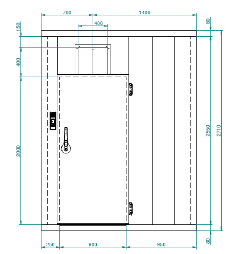 Viessmann Wildkuehlzelle