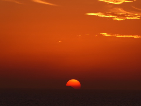 Sonnenuntergang Lanzarote La Graciosa 