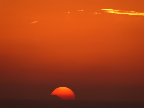 Sonnenuntergang Lanzarote La Graciosa 