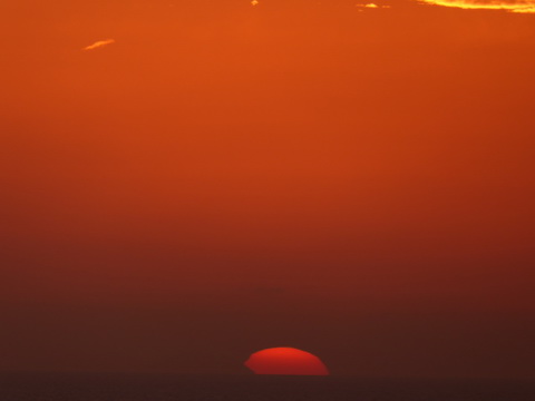 Sonnenuntergang Lanzarote La Graciosa 