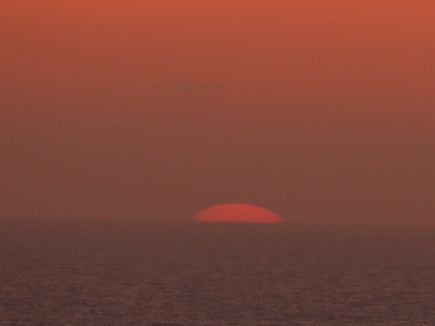 Sonnenuntergang Lanzarote La Graciosa 