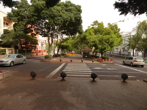 Teneriffa Santa Cruz de Tenerife  Kanaren Garcia Sanabria Park Rambla Santa Cruz 