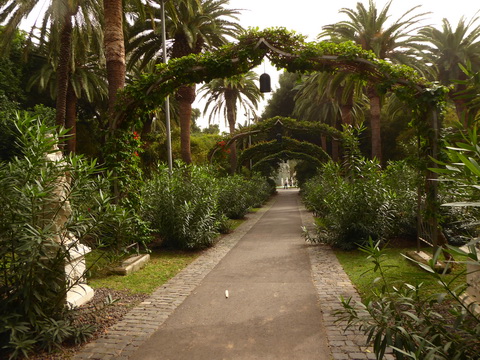 Teneriffa Santa Cruz de Tenerife  Kanaren Garcia Sanabria Park Rambla Santa Cruz 
