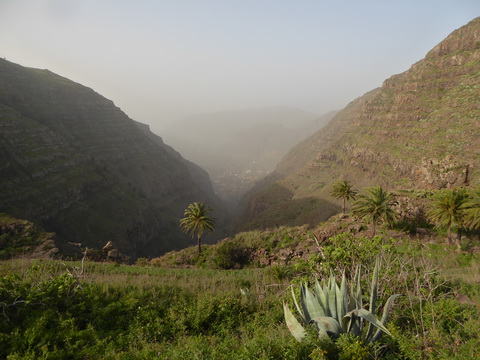   Gomera San sebastian Roque Columbus Gomera