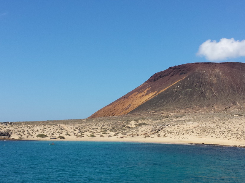 Lanzarote La Graciosa Bocas de la Pardela Crater + Caldera