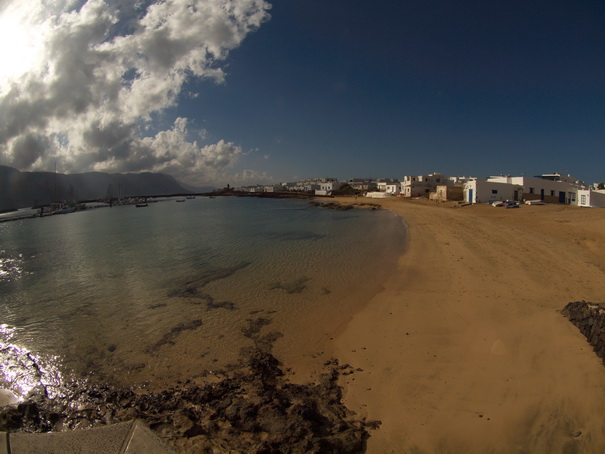 Lanzarote La Graciosa Caleta de Sebo Restaurante Girasol 