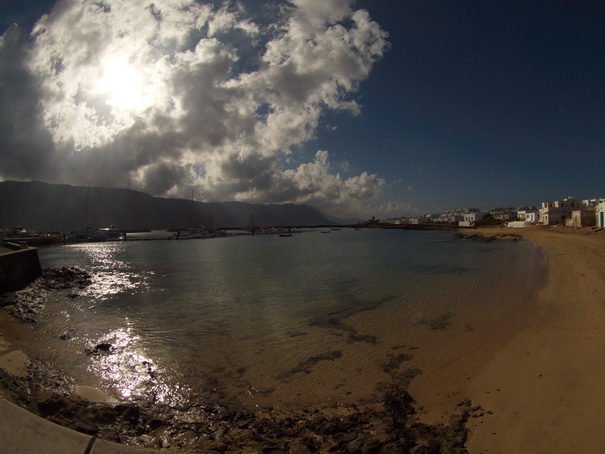 Lanzarote La Graciosa Caleta de Sebo Restaurante Girasol 