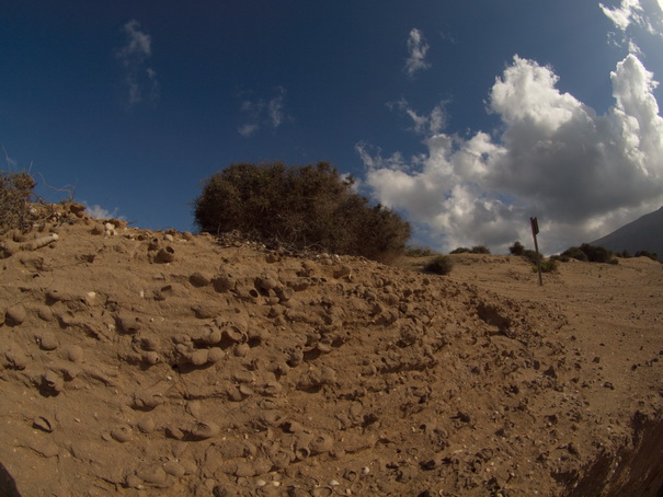 Lanzarote La Graciosa Caleta de Sebo Wanderng zur Bucht  Bahia del Salado