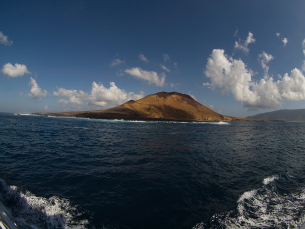 Lanzarote La Graciosa Böötchenfahrt Westküste La Graciosa Lanzarote La Graciosa Bootsfahrt La Graciosa