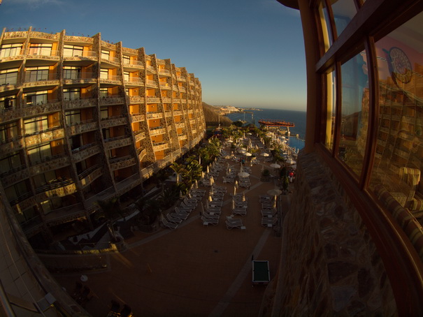 Gran Canaria Gloria amadores Palace Fish Eye  Kuenstler  Pepe Damaso 