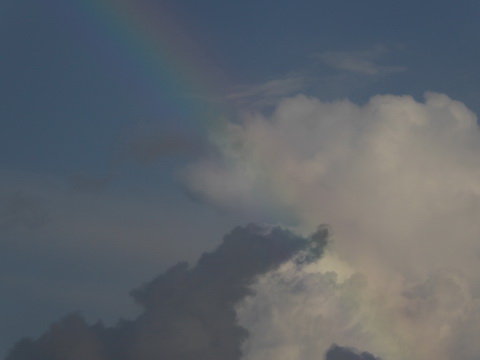   Regenbogen zwischen Fuerteventura und Lanzarote 