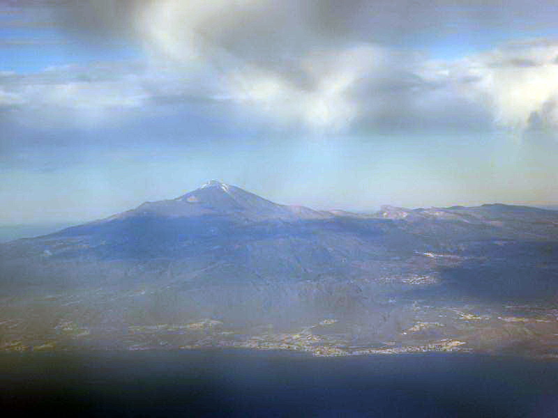 vorbei am Teide Teneriffa leicht verändert