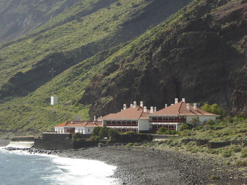 Parador National Staatliches Hotel Südostküste El Hierro  Bonanza rock Bonanzafelsen 