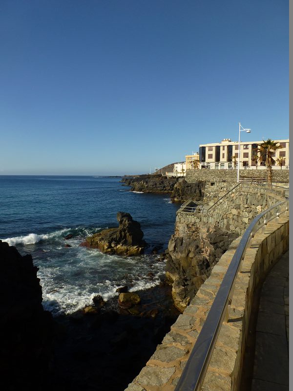 Las Palmas Gran Canaria El Confital Küstenwanderung 