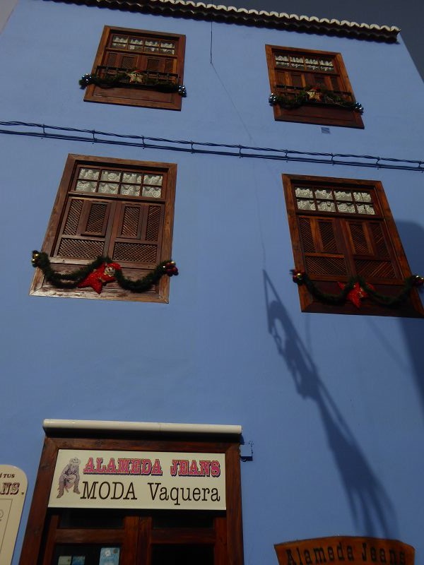 La Palma Santa Cruz de la Palma Altstadt kanarischer balkon 