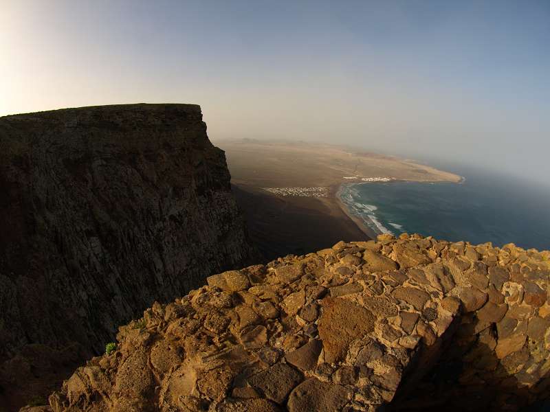 Lanzarote Wanderung nach Haria Tal der Tausend Palmen  Mirador Famara