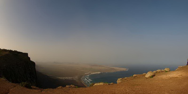 Lanzarote Wanderung nach Haria Tal der Tausend Palmen  Mirador Famara