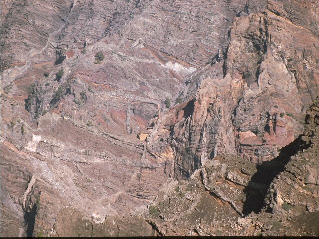 La Palma   La Palma   Vulkanwandern  Caldereia de Taburiente