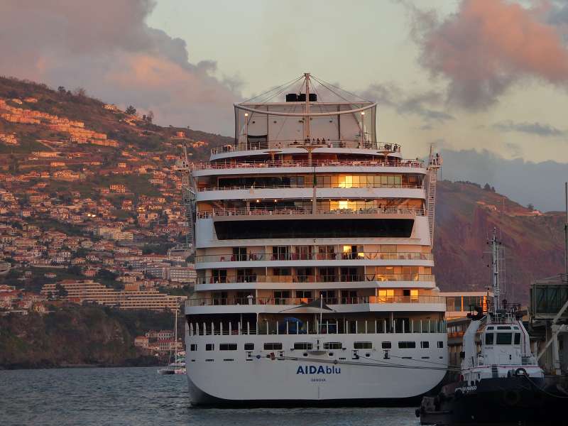 Madeira Aida Blu