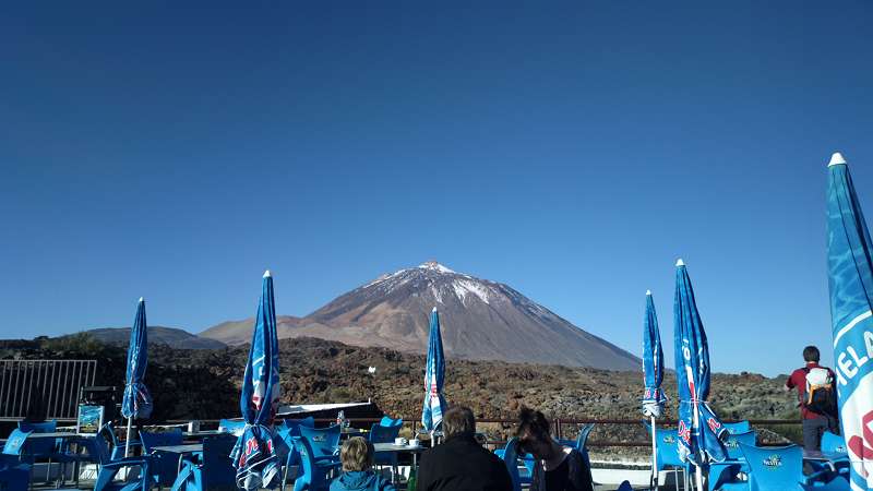 Teneriffa Roque de la Garcia Teide Fahrt Canadas 