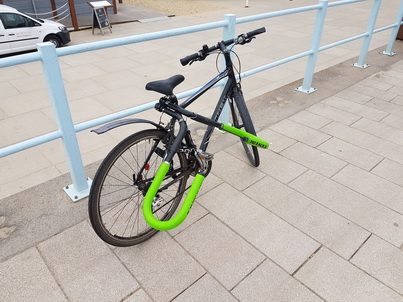 Scheveningen Surfbike Bike mit Surfbordhalter 