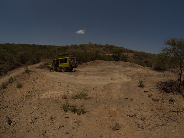 Fisheye lake bogoria