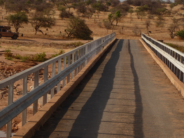 Samburu Nationalpark Headquarter bridge
