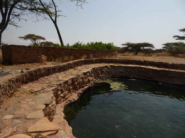 Samburu Nationalpark Maji Brunnen