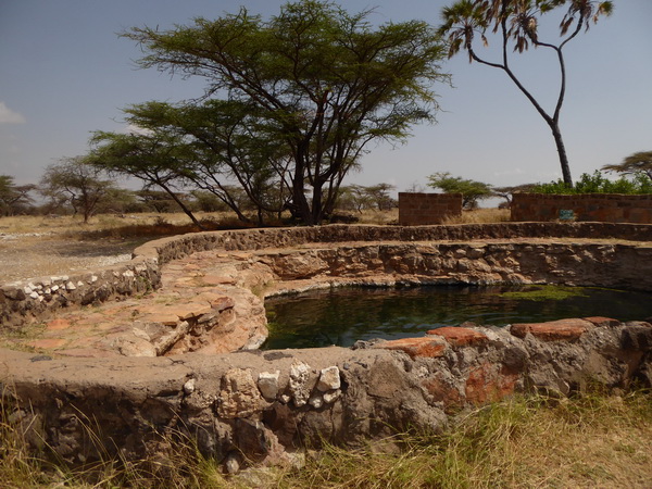 Samburu Nationalpark Maji Brunnen