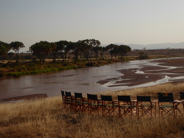 Samburu Nationalpark Larsens Camp bush dinner