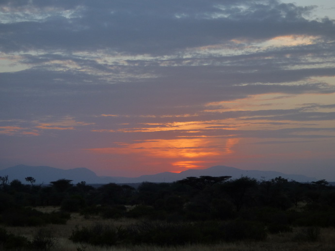 Samburu Nationalpark bush dinner sundowner place