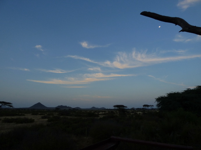 Samburu Nationalpark bush dinner sundowner place