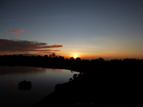 The Ark  in Kenia Aberdare National Park   Moonlake Mt Kenia