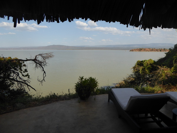 reception committee  Kenia  Lake Baringo Island Camp our Lodge