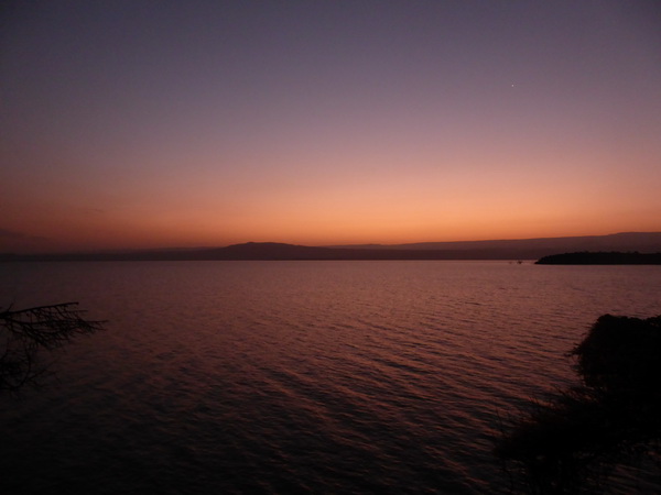  Kenia  Lake Baringo Island Camp sunrise