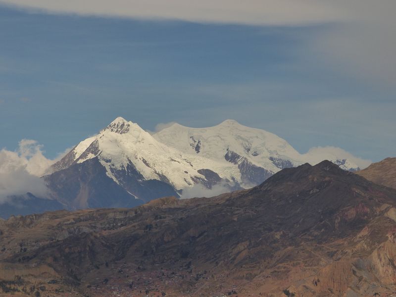 Inti Illimani La Paz Mirador Mirador Killi Killi Valle de la Luna  Mirador Laikakota Inti Illimani