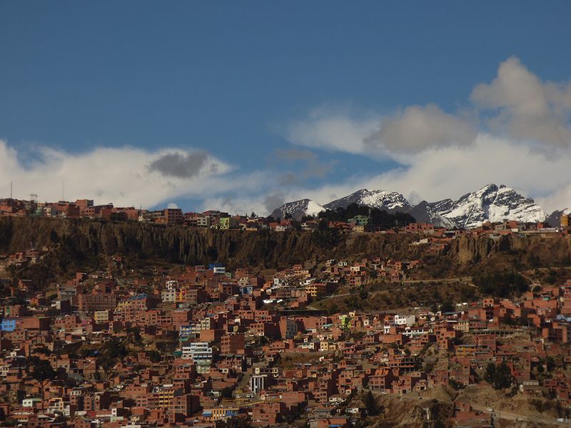 La Paz  4 Seilbahnen Teleferico