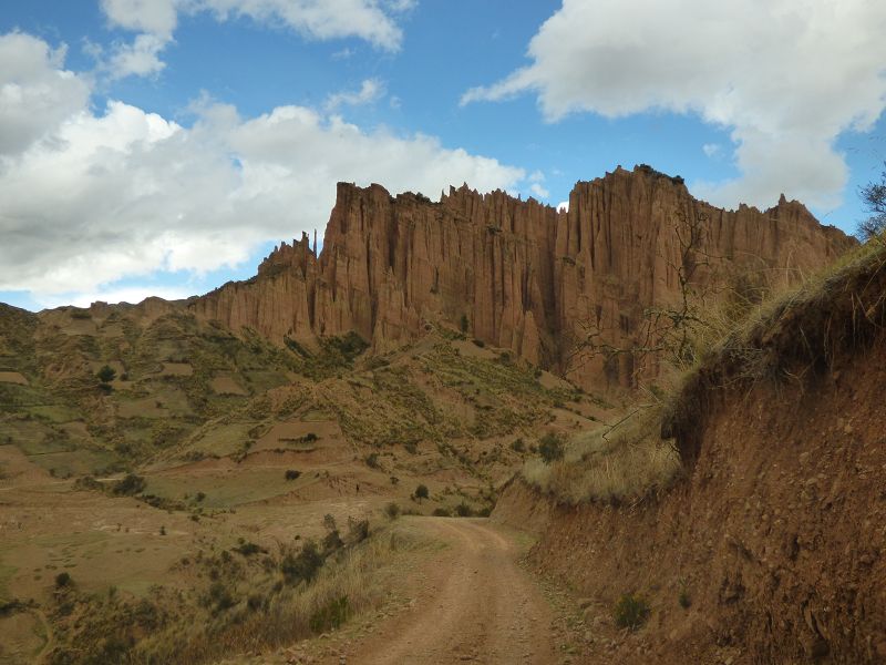 Muela del Diablo Beste Aussicht von La Paz