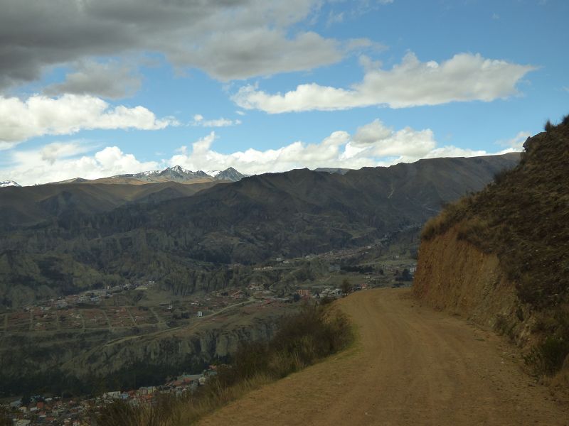 Muela del Diablo Beste Aussicht von La Paz