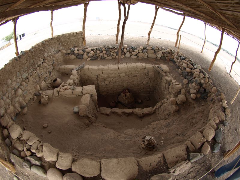 Peru Nasca Gräber von Chauchilla Mumien