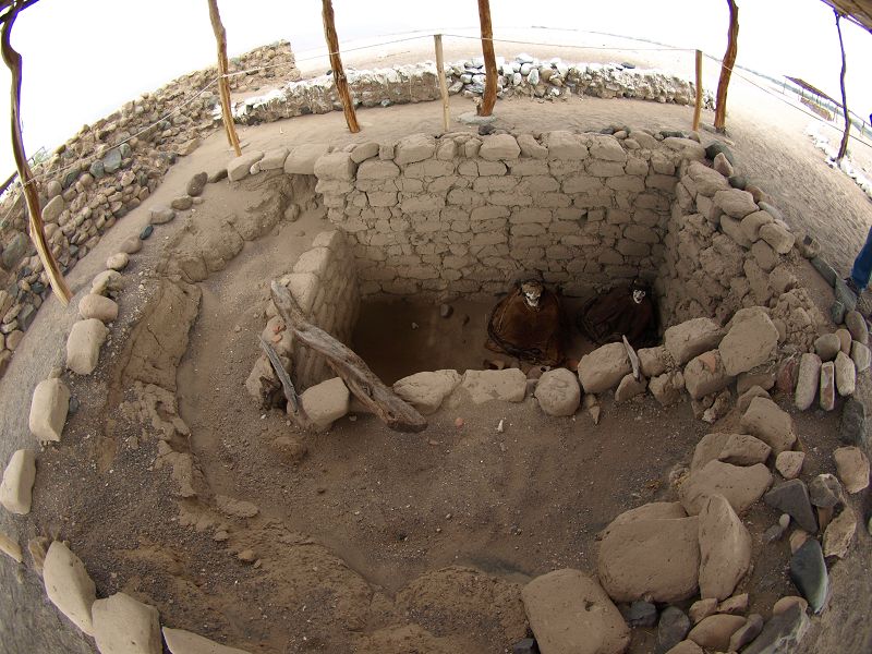 Peru Nasca Gräber von Chauchilla Mumien