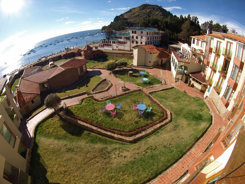 Bolivien  Copacabana  Lago Titicaca Titicacasee 