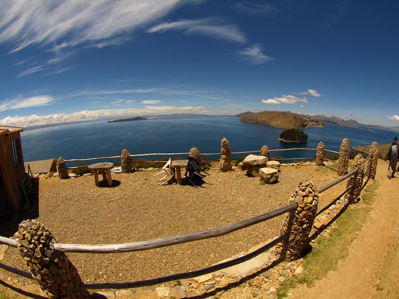 Bolivia Copacabana Lago Titikaka  Lago Titicaca Bolivien Titicacasee Isla del Sol Isla de Luna