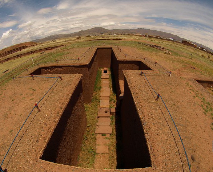 Tiahuanacao Tiwanaku Prä Inka Kultur La Paz Bolivien  Puma Punku Pukara Kultur 