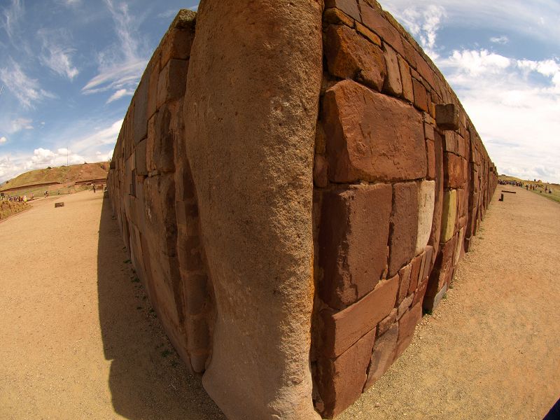 Tiahuanacao Tiwanaku Prä Inka Kultur La Paz Bolivien  Puma Punku Pukara Kultur 